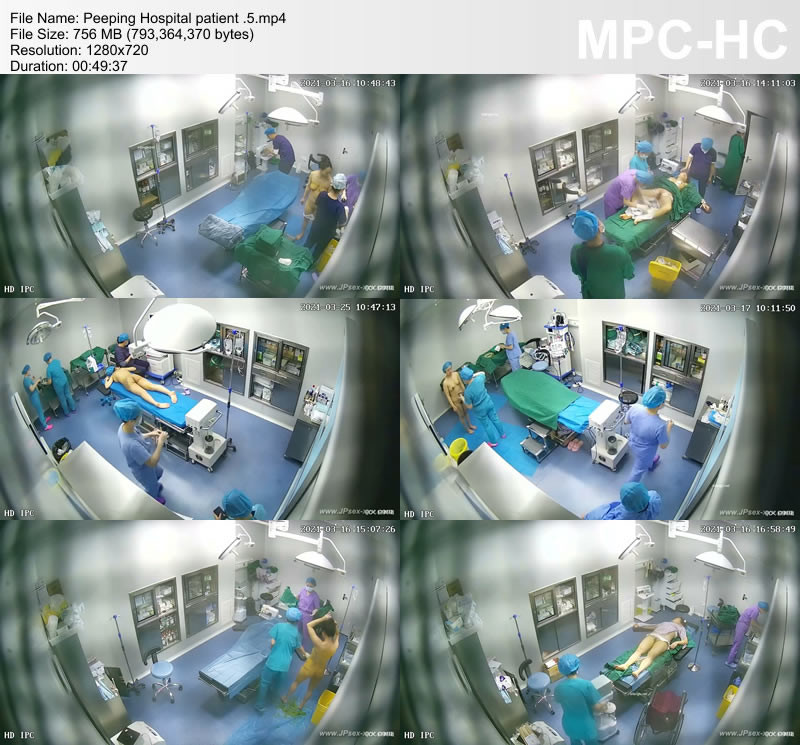 Peeping Hospital patient .5